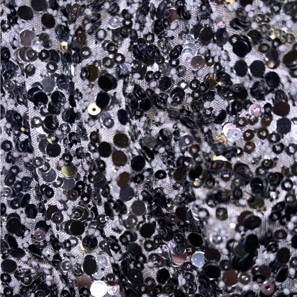 Y2k Juniors Love Tease Sequin Beaded Dress - Picture 6 of 6